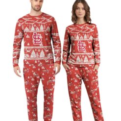 St Louis Cardinals MLB Christmas Pattern Family Matching Pajamas Sets Best Gift For Christmas image St Louis Cardinals MLB Christmas Pattern Family Matching Pajamas Sets Best Gift For Christmas Product Photo 3