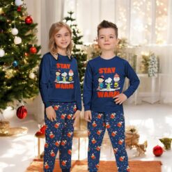 Stay Warm Snoopy Christmas Family Matching Set Mom Dad Child Pajama Set image Stay Warm Snoopy Christmas Family Matching Set Mom Dad Child Pajama Set Product Photo 3