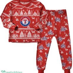 Texas Rangers MLB Christmas Pattern Family Matching Pajamas Sets Best Gift For Christmas image Texas Rangers MLB Christmas Pattern Family Matching Pajamas Sets Best Gift For Christmas Product Photo 2