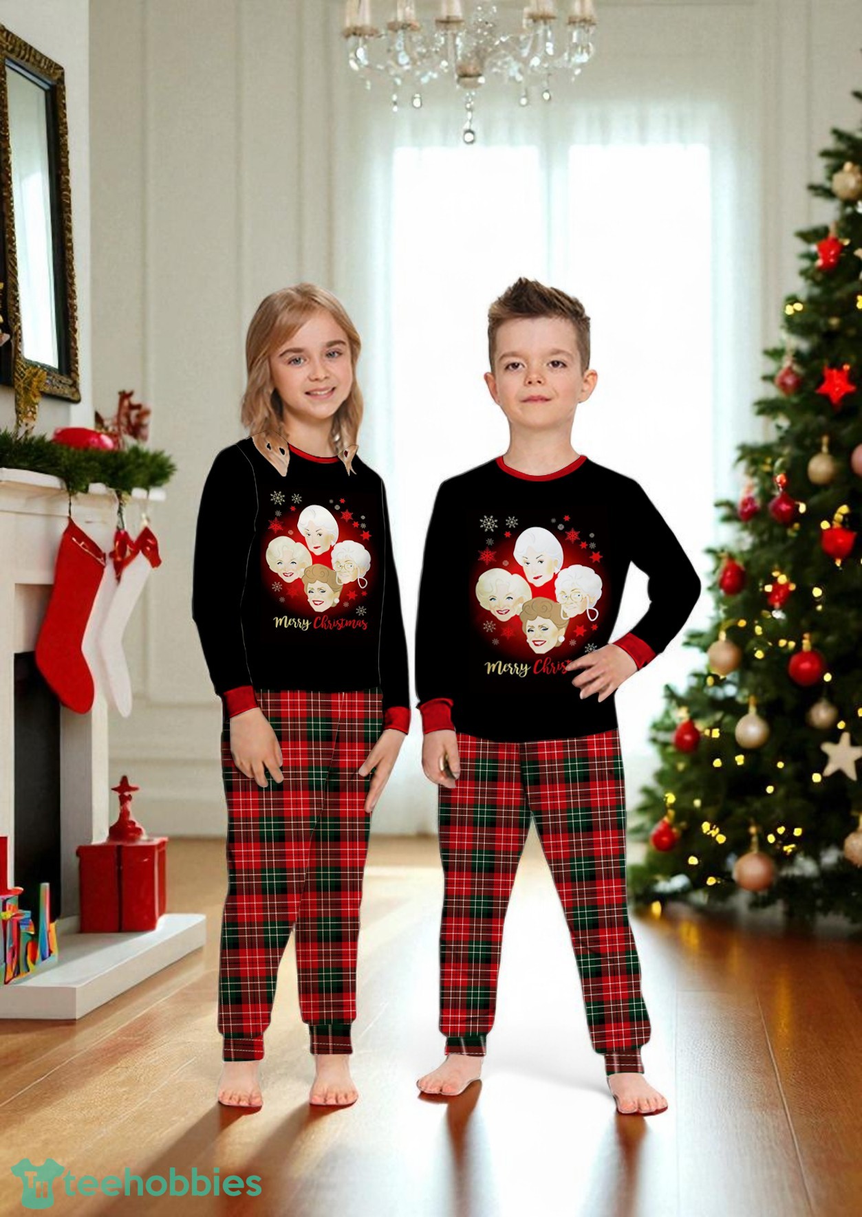 the-golden-girls-christmas-style-plaid-seamless-pattern-pajamas-pants-matching-pajamas-family-set-2.jpg The Golden Girls Christmas Style Plaid Seamless Pattern Pajamas Pants Matching Pajamas Family Set Product Photo 3