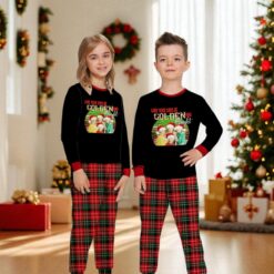 The Golden Girls May Your Days Be Golden And Bright Christmas Matching Pajamas Family Set image The Golden Girls May Your Days Be Golden And Bright Christmas Matching Pajamas Family Set Product Photo 2