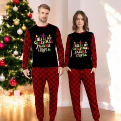 This Is My Christmas Pajama Shirt Family Matching Pajama Set image This Is My Christmas Pajama Shirt Family Matching Pajama Set Product Photo 4