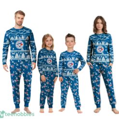 Toronto Blue Jays MLB Christmas Pattern Family Matching Pajamas Sets Best Gift For Christmas image Toronto Blue Jays MLB Christmas Pattern Family Matching Pajamas Sets Best Gift For Christmas Product Photo 4