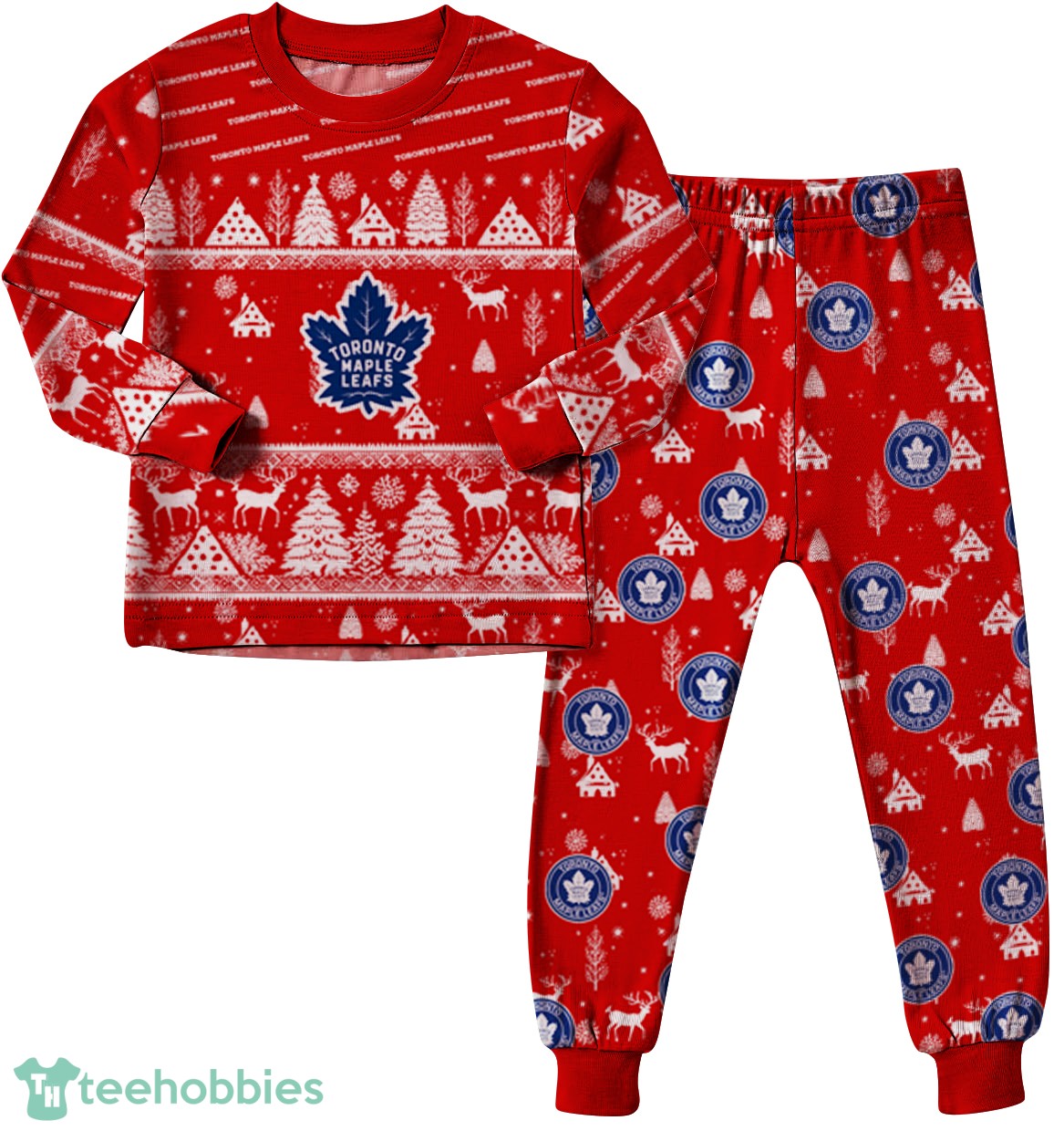 toronto-maple-leafs-christmas-pattern-family-matching-pajamas-sets-best-gift-for-christmas-3.jpg Toronto Maple Leafs Christmas Pattern Family Matching Pajamas Sets Best Gift For Christmas Product Photo 2