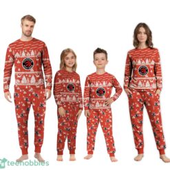 Toronto Raptors Christmas Pattern Family Matching Pajamas Sets Best Gift For Christmas image Toronto Raptors Christmas Pattern Family Matching Pajamas Sets Best Gift For Christmas Product Photo 2