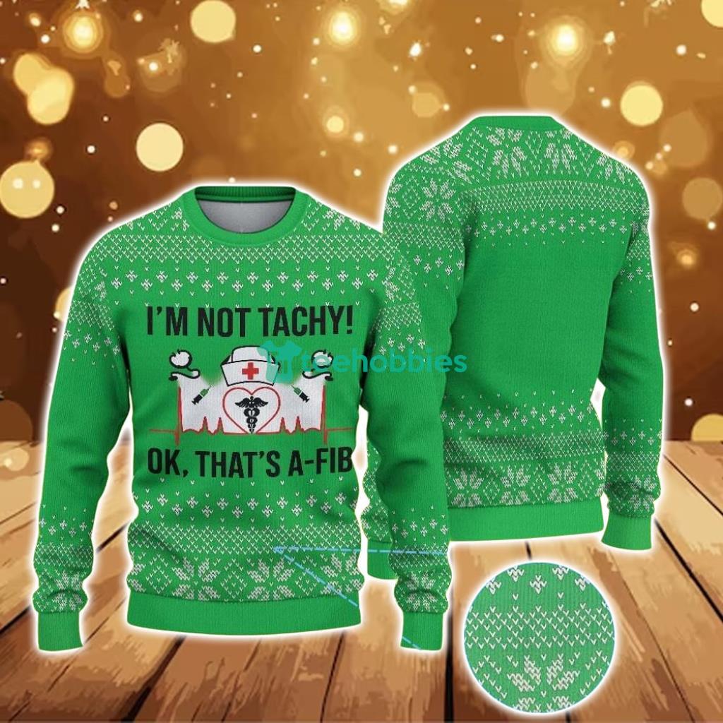 ugly-christmas-sweater-with-snowflake-pattern-featuring-nurse-heartbeat-atrial-fibrillation.jpg Ugly Christmas Sweater With Snowflake Pattern Featuring Nurse Heartbeat Atrial Fibrillation Product Photo 1