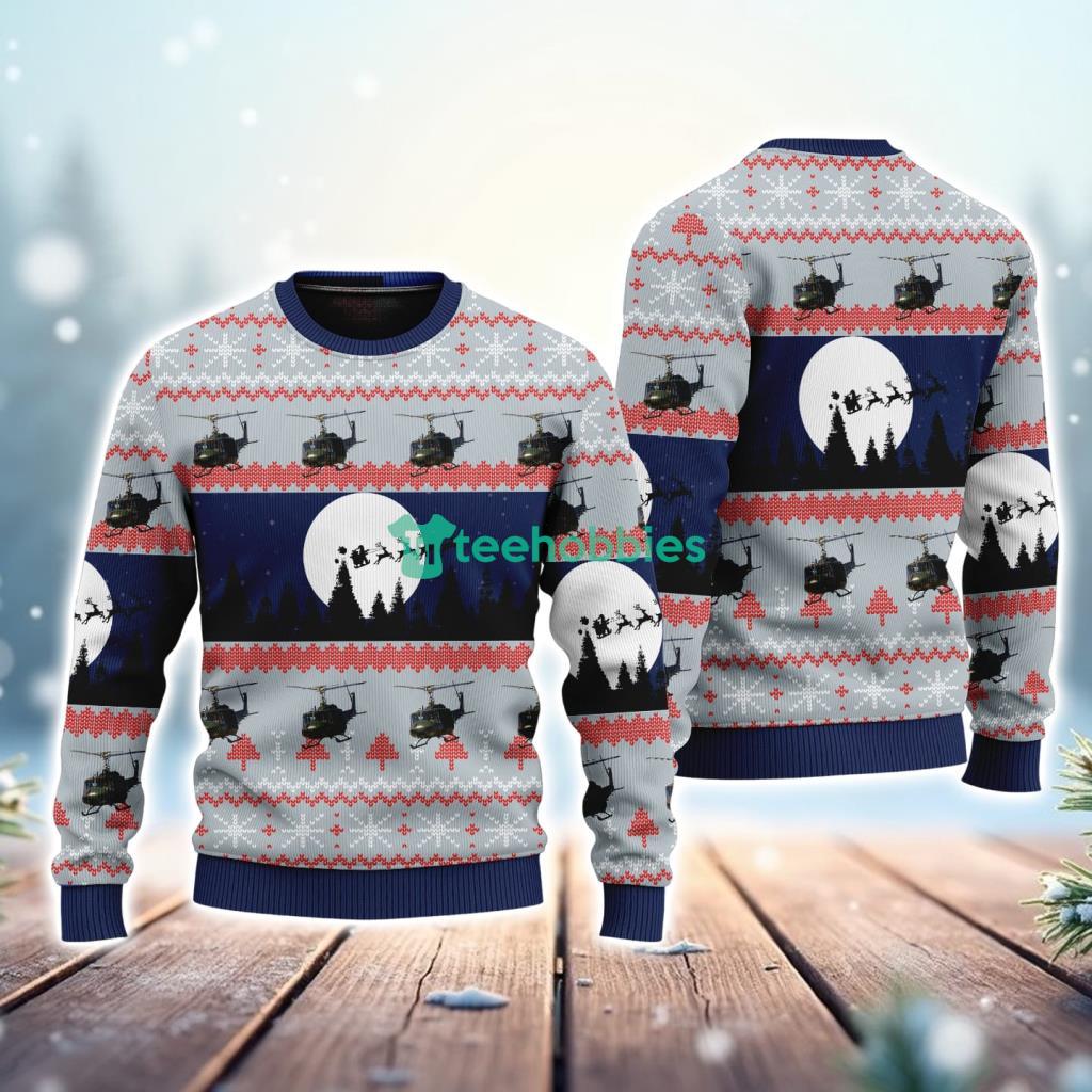 UH-1 Christmas AOP Sweater For Fans UH-1 Christmas AOP Sweater For Fans Product Photo 1