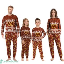 Washington Commanders Christmas Pattern Family Matching Pajamas Sets Best Gift For Christmas image Washington Commanders Christmas Pattern Family Matching Pajamas Sets Best Gift For Christmas Product Photo 4