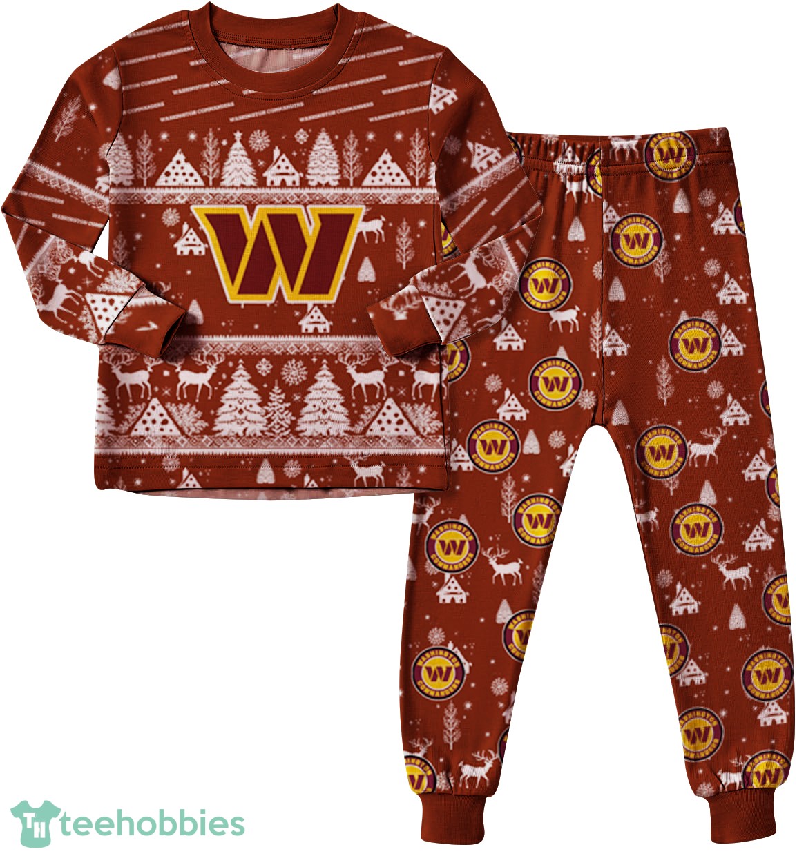 washington-commanders-christmas-pattern-family-matching-pajamas-sets-best-gift-for-christmas-3.jpg Washington Commanders Christmas Pattern Family Matching Pajamas Sets Best Gift For Christmas Product Photo 3
