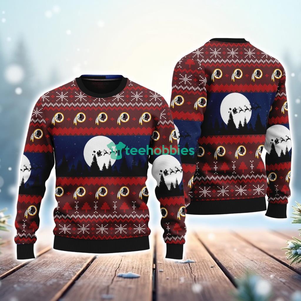 Washington Commanders NFL Christmas AOP Sweater For Bigs Fans New Gift image Washington Commanders NFL Christmas AOP Sweater For Bigs Fans New Gift Product Photo 1