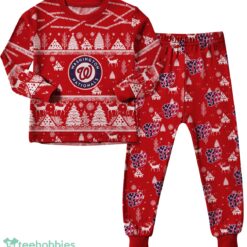 Washington Nationals MLB Christmas Pattern Family Matching Pajamas Sets Best Gift For Christmas image Washington Nationals MLB Christmas Pattern Family Matching Pajamas Sets Best Gift For Christmas Product Photo 4