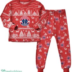 Washington Wizards Christmas Pattern Family Matching Pajamas Sets Best Gift For Christmas image Washington Wizards Christmas Pattern Family Matching Pajamas Sets Best Gift For Christmas Product Photo 3