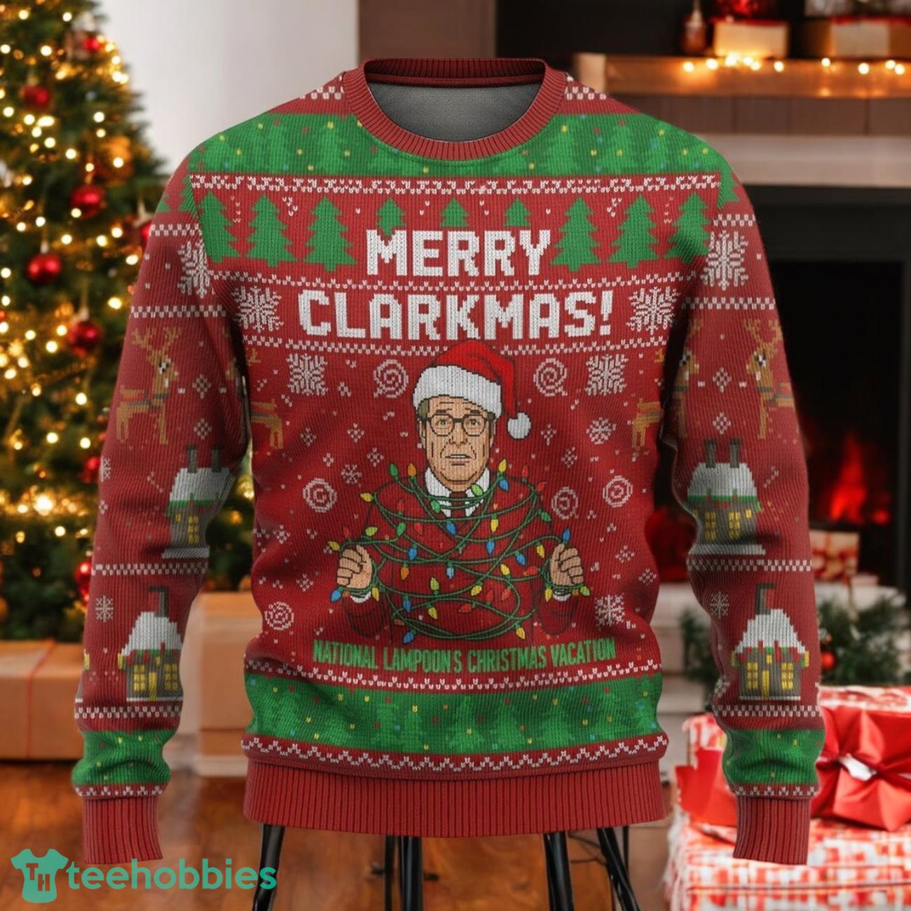 Funny Christmas Movie Ugly Sweater image Funny Christmas Movie Ugly Sweater Product Photo 1