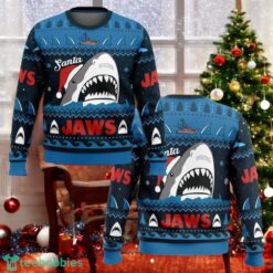 Santa Shark Jaws Ugly Christmas Sweater