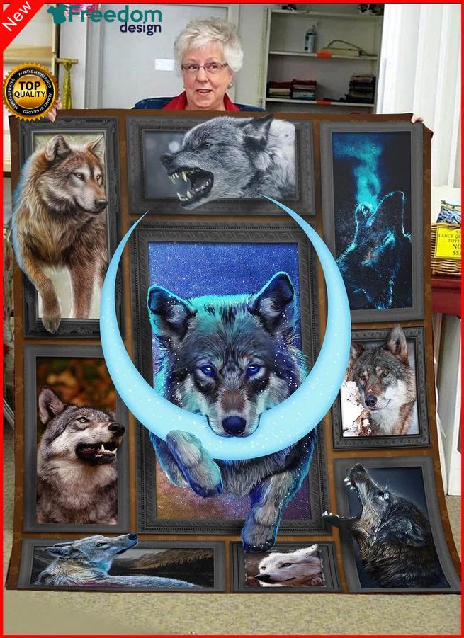 D Wolf Blanket
