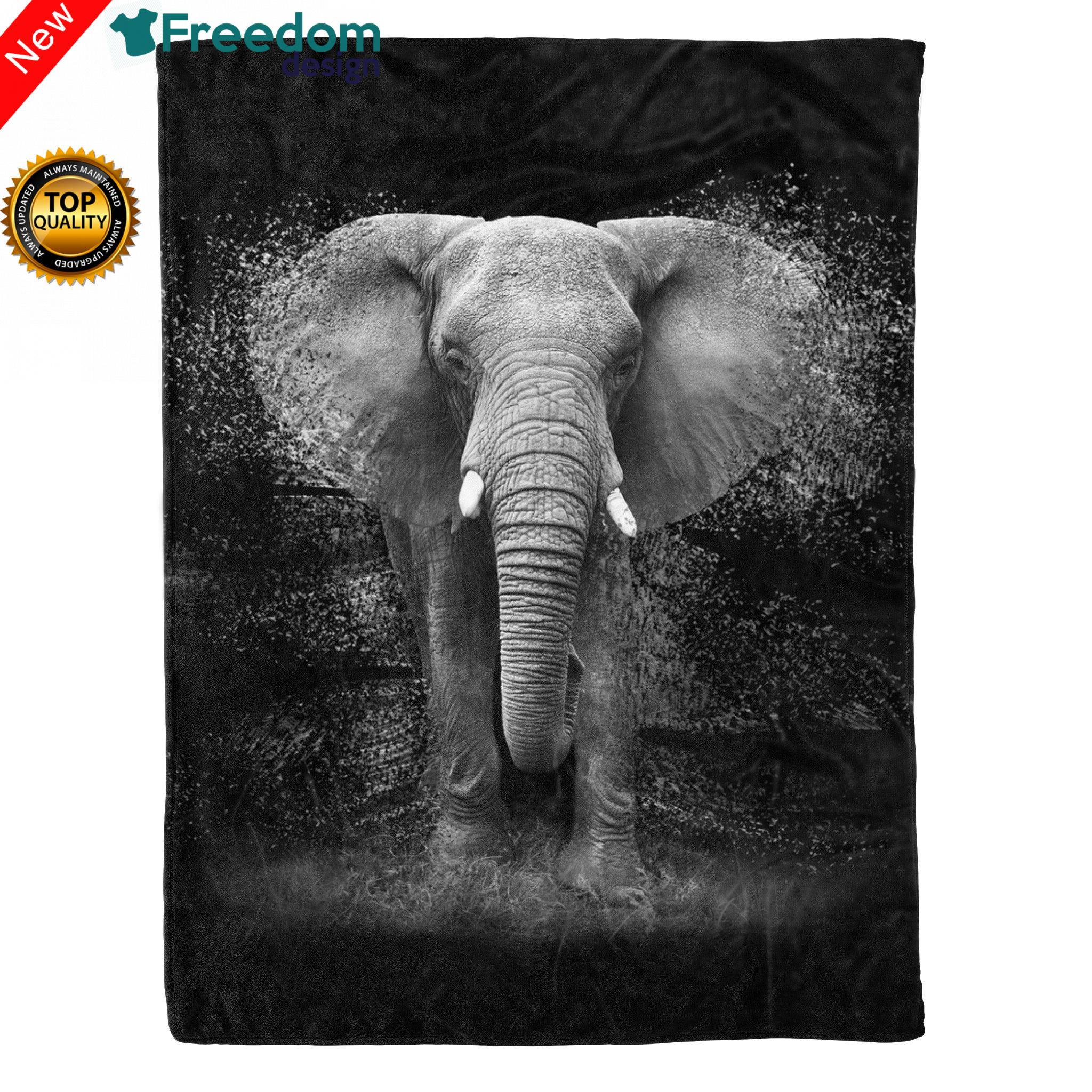Elephant Fleece Blanket