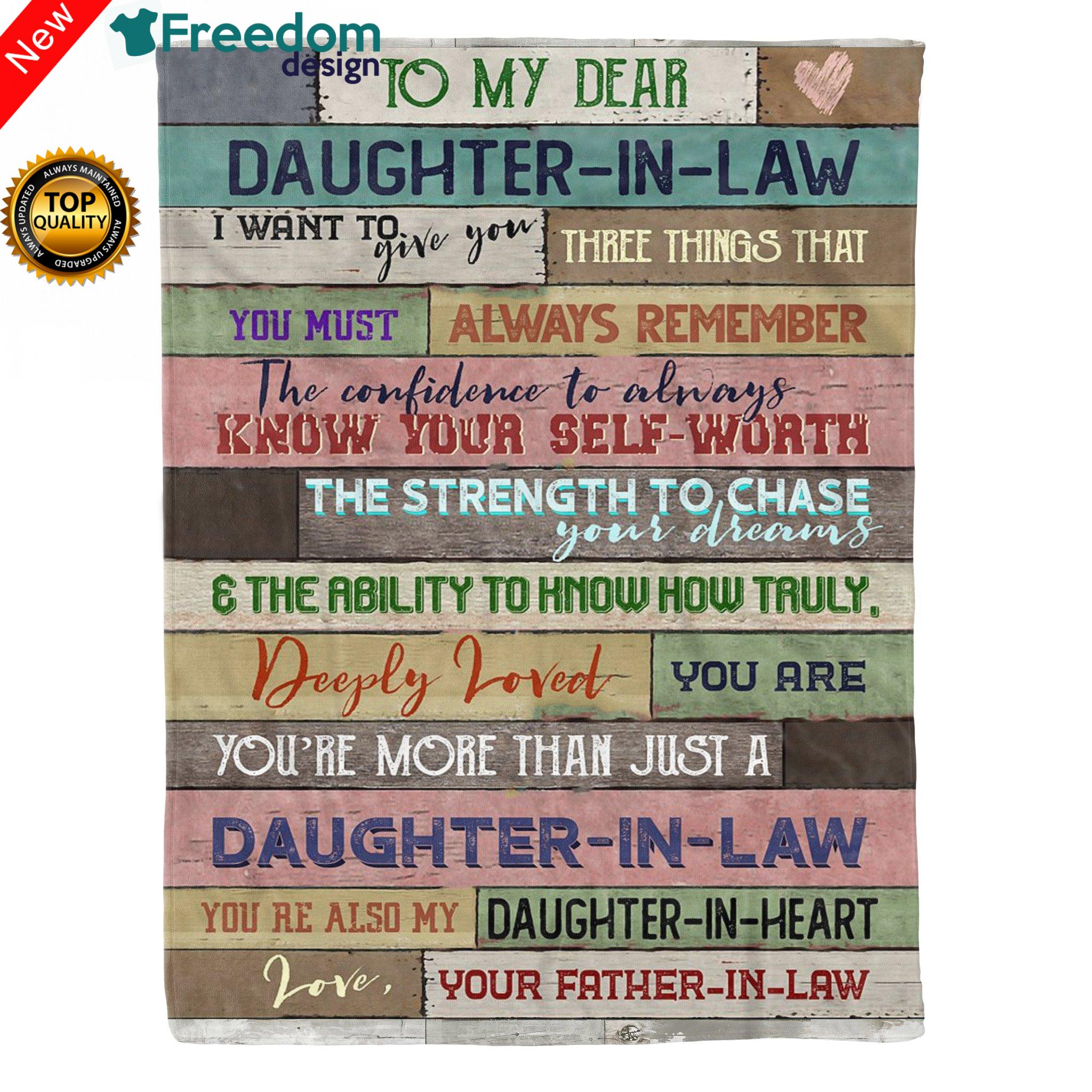 To my Daughter Thoughtful Wolf Blanket great gifts ideas for dauhgter - sentimental unique birthday gifts for daughter from mom